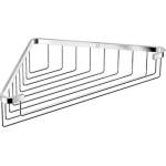 Jika Generic - Ъглова телена етажерка, 25x25x6 см, хром H3853D30042301 (H3853D30042301)