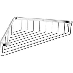 Jika Generic - Ъглова телена етажерка, 25x25x6 см, хром H3853D30042301 (H3853D30042301)