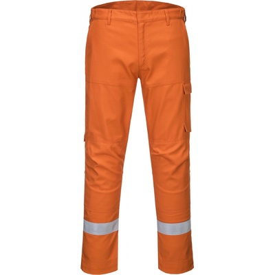 Portwest Kalhoty Bizflame Ultra FR66 do pasu POR FR66ORR30 Oranžová