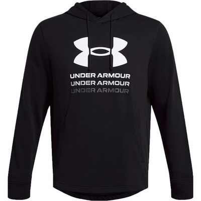 Under Armour Mikina UA Rival Terry Graphic Hoodie M 1386047 001 muži