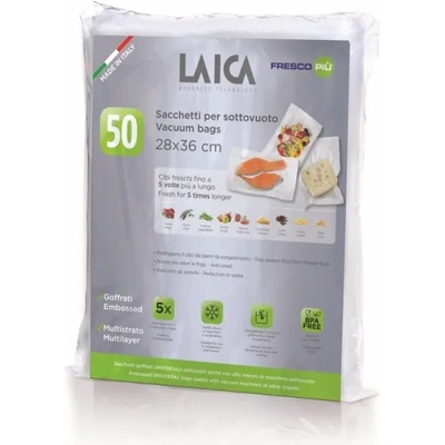 LAICA Гофрирани релефни пликове за вакуумиране Laica 28x36 см - 50 бр. VT35002 (VT35002)