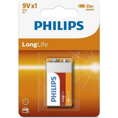 Philips LongLife 9V 1ks 6F22L1B/10