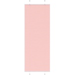 vidaXL Плисирана щора, розова, 80x200 см, ширина на плата 79, 4 см, полиестер (4015462)
