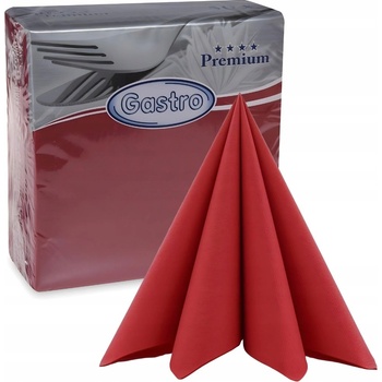 Wimex servítky Premium bordové 40x40cm 50ks