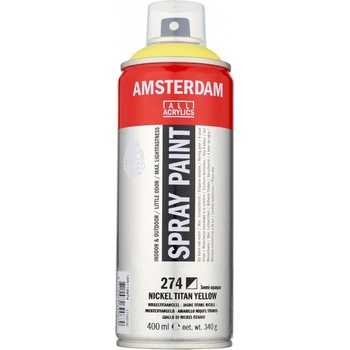 Amsterdam Spray Paint 400 ml 279 Nickel Titanium Yellow