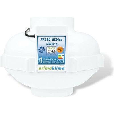 Prima Klima ventilátor PK150-ECblue 150 mm 1100 m3/h EC motor