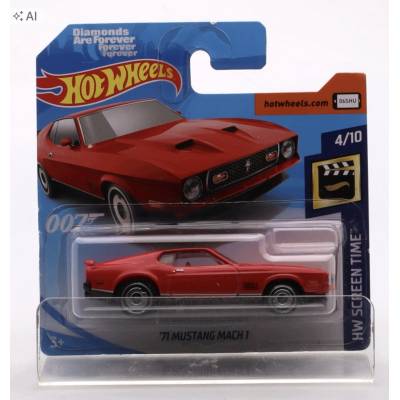 Mattel Hot Wheels 71 Ford Mustang Mach 1 autíčko