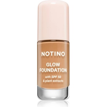 Notino Foundation Glow foundation with SPF 50 & plant extracts озаряващ фон дьо тен SPF 50 02 Medium Deep Neutral 30ml
