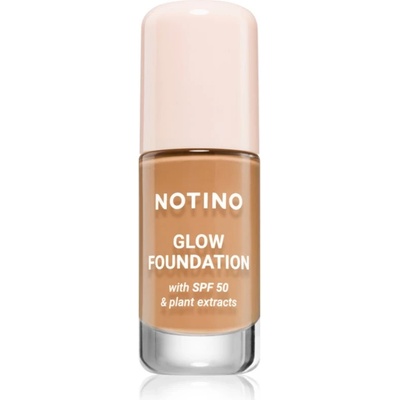 Notino Foundation Glow foundation with SPF 50 & plant extracts озаряващ фон дьо тен SPF 50 02 Medium Deep Neutral 30ml