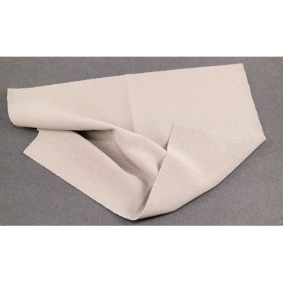 Elastická nažehľovacia záplata - rozmer 15 cm x 20 cm - béžová, šedá