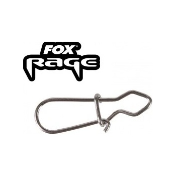 Fox Rage Karabinka Surefit Snaps Black veľ.2 20 ks