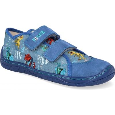Fare Bare Barefoot dětské tenisky A5115403 modré