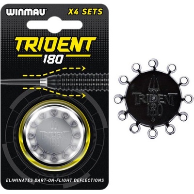 Winmau Trident 180 krúžky čierne