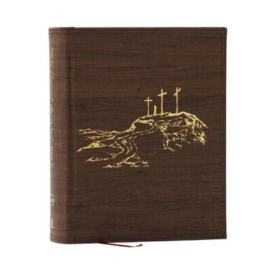 NKJV, Journal the Word Reference Bible: Let Scripture Explain Scripture. Reflect on What You Learn (Brown Leathersoft over Board, Red Letter, Comfort Print) - Thomas Nelson