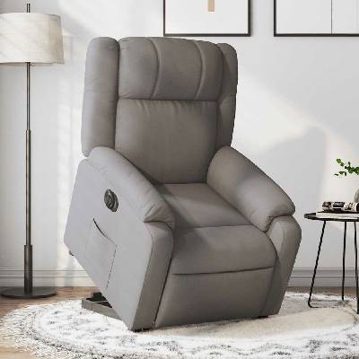 zahrada-XL 3205234 elektrické zvedací taupe textil
