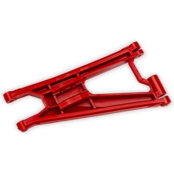 Traxxas долно предно ляво рамо на шасито червено (1)