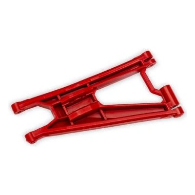 Traxxas долно предно ляво рамо на шасито червено (1)