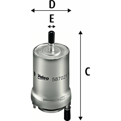 Palivový filter VALEO 587021