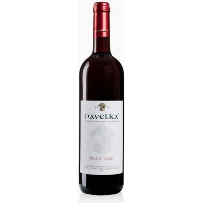 Pavelka a syn Pinot Noir 2019 Výber z hrozna 13% 0,75 l (čistá fľaša)