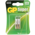 GP Batteries Батерия алкална АААА 1.5v 2 броя