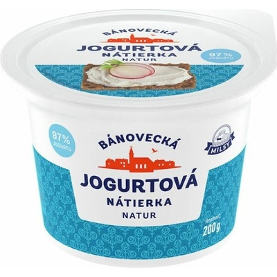 Milsy Bánovecká jogurtová nátierka natur 200 g
