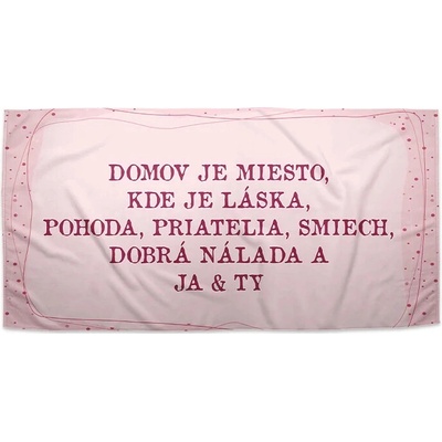 Sablio Uterák Domov 3 50 x 100 cm
