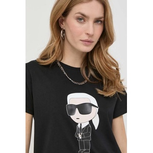 Karl Lagerfeld Памучна тениска (230W1700)