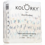 Kolorky Day Rain&Rainbow еднократни ЕКО пелени размер L 8-13 Kg 19 бр