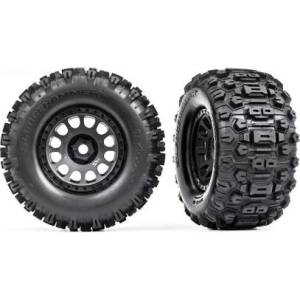 Traxxas колело, диск XRT Race, гума Maxx Sledgehammer (чифт)