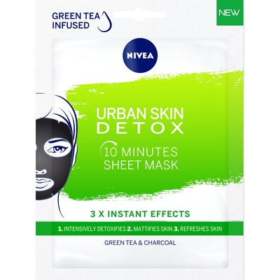 Nivea Urban Detox Лист маска, 1 брой