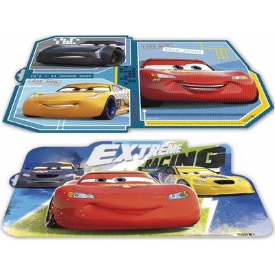Banquet prestieranie plastové tvarované Cars L 43x29cm