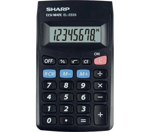 Sharp EL 233S BBK
