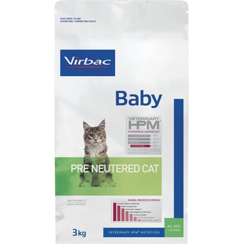 Virbac HPM Baby Pre Neutered 3 kg