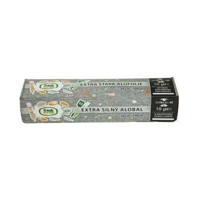 Pečicí papíry a fólie Alu fólie Fresh'n'Roll s pilkou 30 cm x 100 m