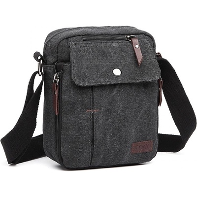 Černá pánská praktická crossbody taška přes rameno Matthew