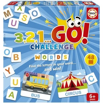 Educa 3,2,1… GO! Challenge Slová anglicky