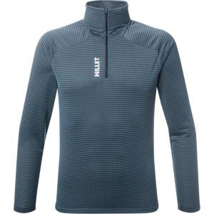 Millet Мъжко поларено яке Millet Parmelan Light Fleece Pullover Fleece jacket - Shadow Blue - размер XXL (005-7592-0416)