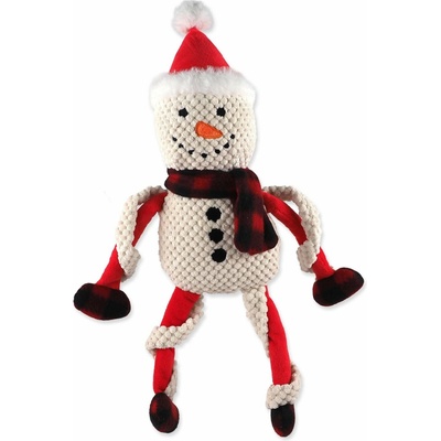Dog Fantasy Winter Tale snehuliak plyš pískací 40 cm