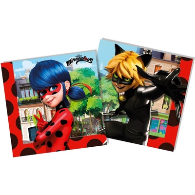 Procos servítky Miraculous Ladybug 33x33cm 20ks