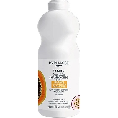 Byphasse Family Fresh Delice šampón 2 v 1 750 ml