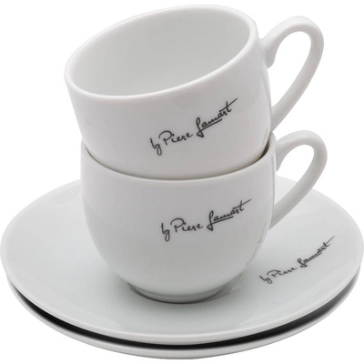 LT9208 šálka+podš. KAFFE LAMART 2 x 90 ml