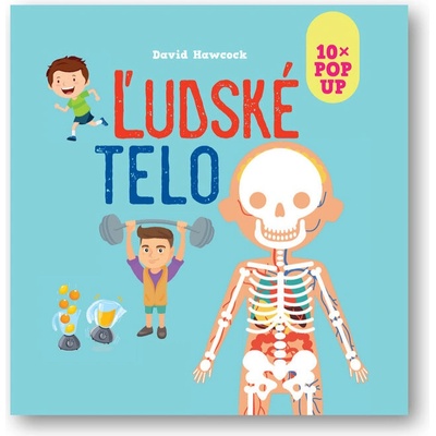 10x POP UP Ľudské telo