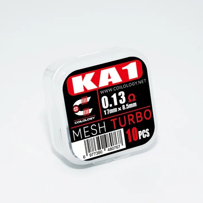 Coilology Mesh Pletivo TURBO 0,13 ohm 10 ks