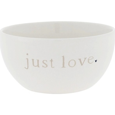 Bastion Collections Miska Bowl JUST LOVE in BT 14,5 x 7 cm