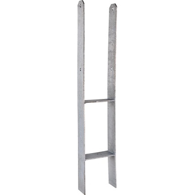 DEMA H-kotva na stĺpik 141x60x800 mm 30475D