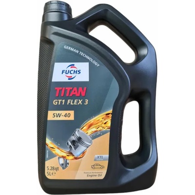FUCHS Titan GT1 Flex 3 5W-40 5 l