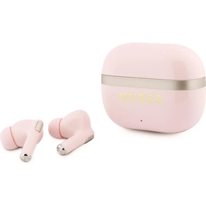 CG Mobile Guess Glossy Gold Line Printed Classic Logo pink (GUTWSN2HGGSP) Слушалки