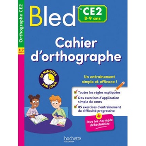 Cahier d'orthographe CE2 (2024)