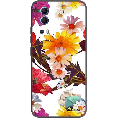 Pouzdro Picasee silikonové Vivo Y52 5G Meadow černé