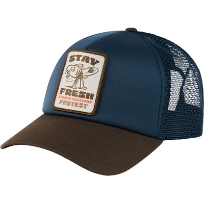 Protest Мъжка шапка с козирка Protest PRTBadger Trucker Cap - Empire Blue - размер 55 cm (904-6107-0211)